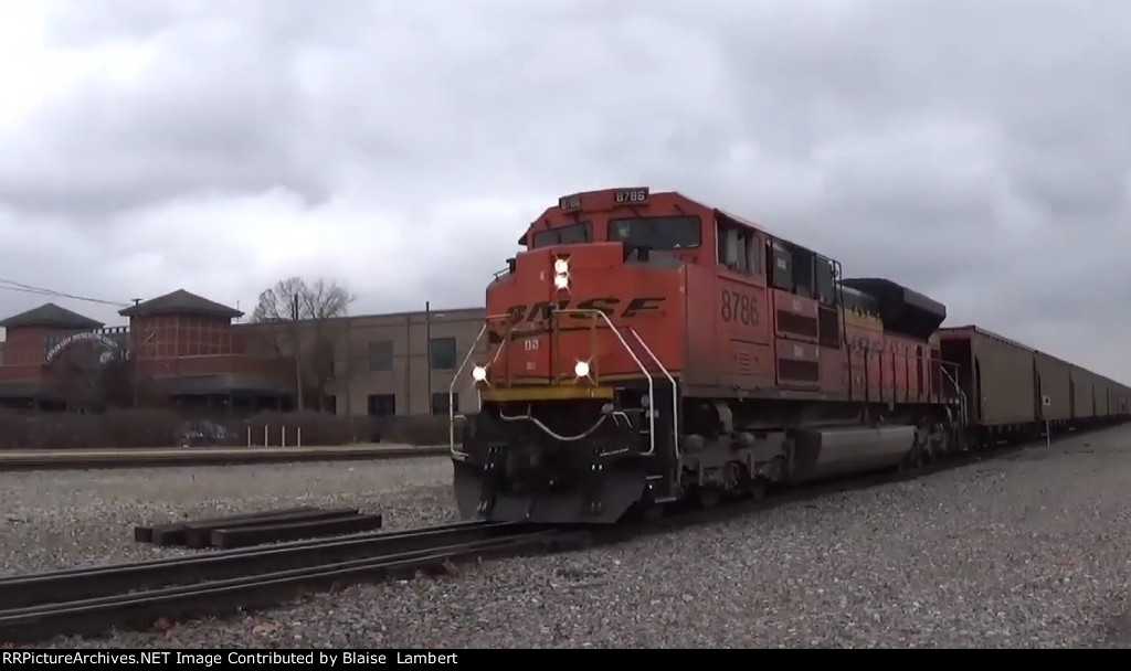 BNSF coal train